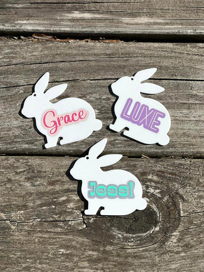 Basket Bunny Tags